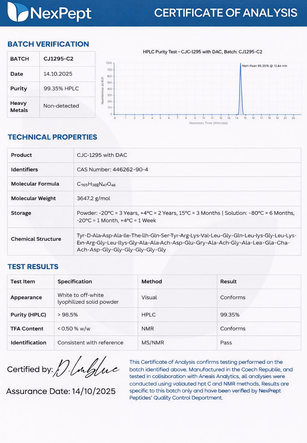CJC-1295 With DAC 5mg