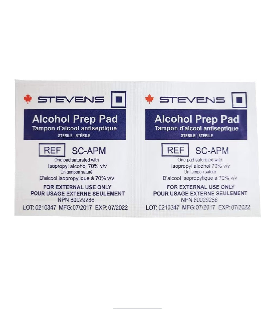 Alcohol Prep Pads (25 pack)